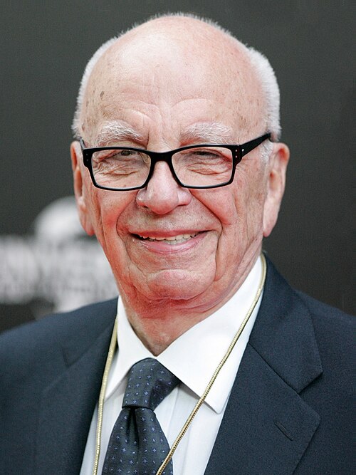 Portrait of Rupert Murdoch
