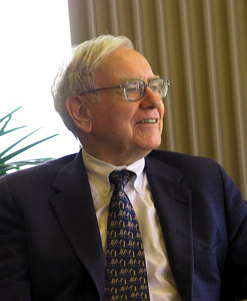 Portrait of Warren Buffett