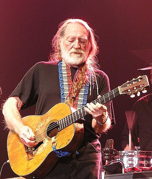 Portrait of Willie Nelson