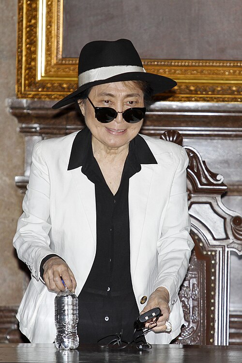 Portrait of Yoko Ono